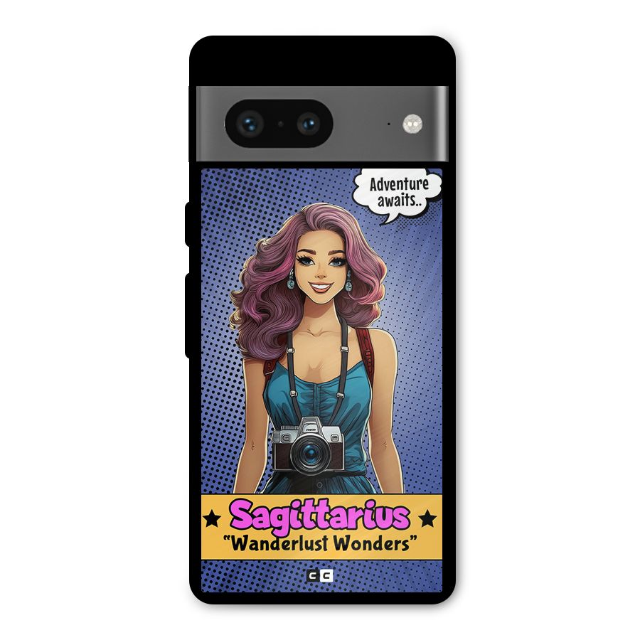Wonderful Sagittarius Metal Back Case for Google Pixel 7