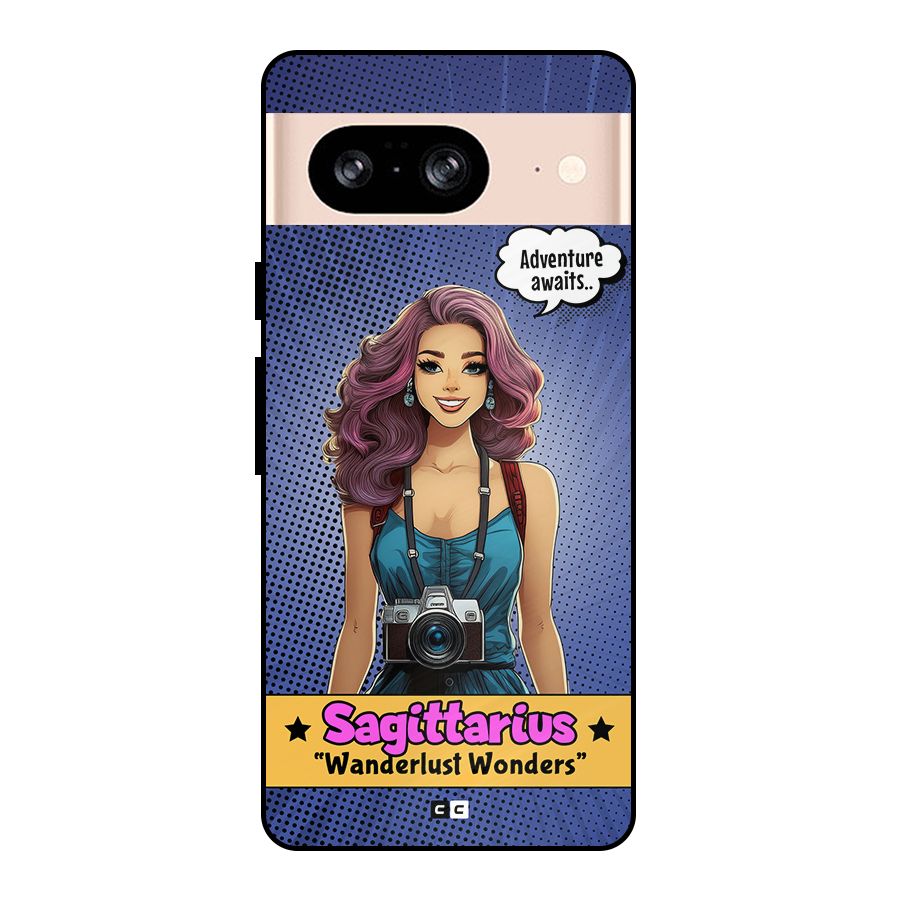 Wonderful Sagittarius Metal Back Case for Google Pixel 8