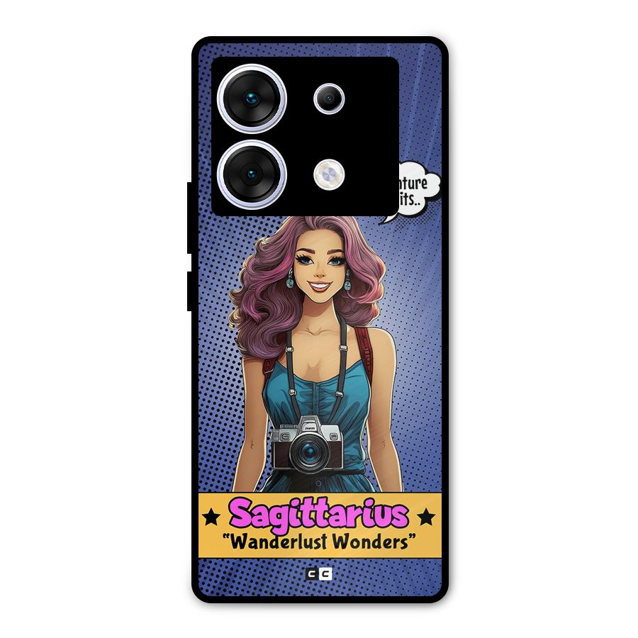 Wonderful Sagittarius Metal Back Case for Infinix Zero 30 5G