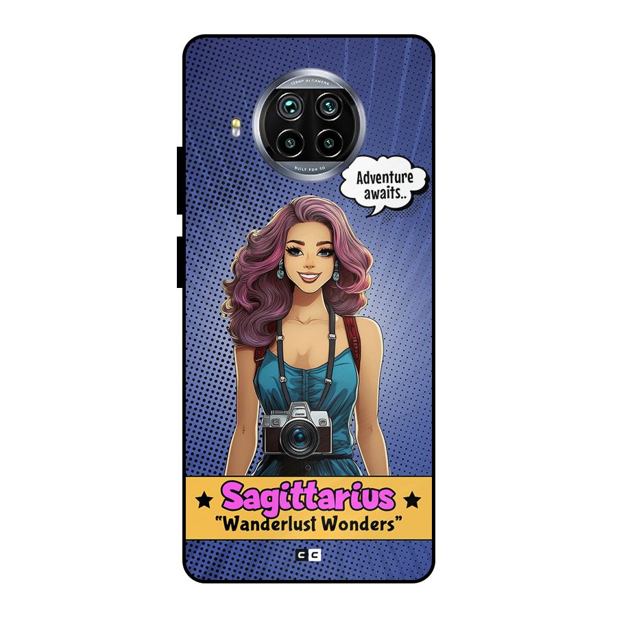 Wonderful Sagittarius Metal Back Case for Mi 10i