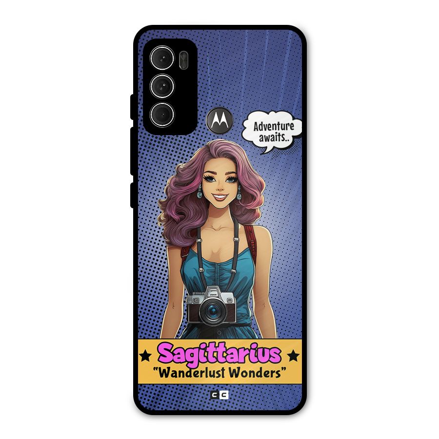 Wonderful Sagittarius Metal Back Case for Moto G60