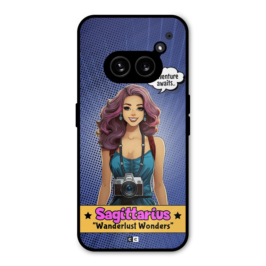Wonderful Sagittarius Metal Back Case for Nothing Phone 2a