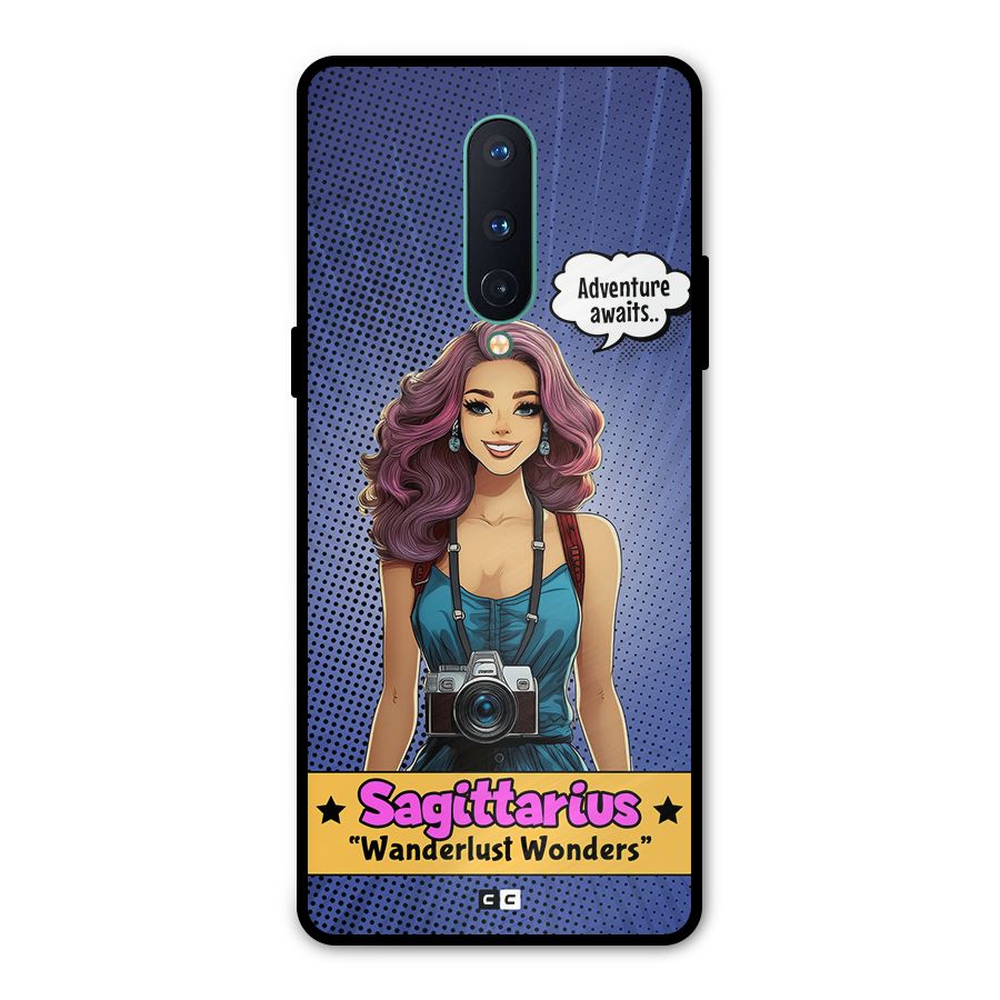 Wonderful Sagittarius Metal Back Case for OnePlus 8