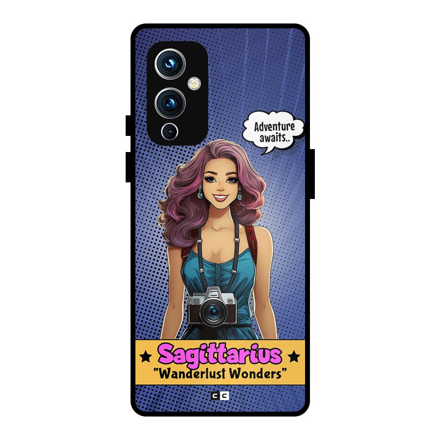 Wonderful Sagittarius Metal Back Case for OnePlus 9