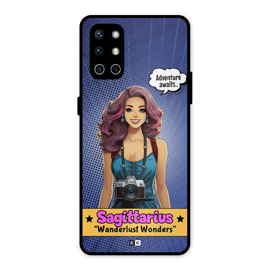 Wonderful Sagittarius Metal Back Case for OnePlus 9R