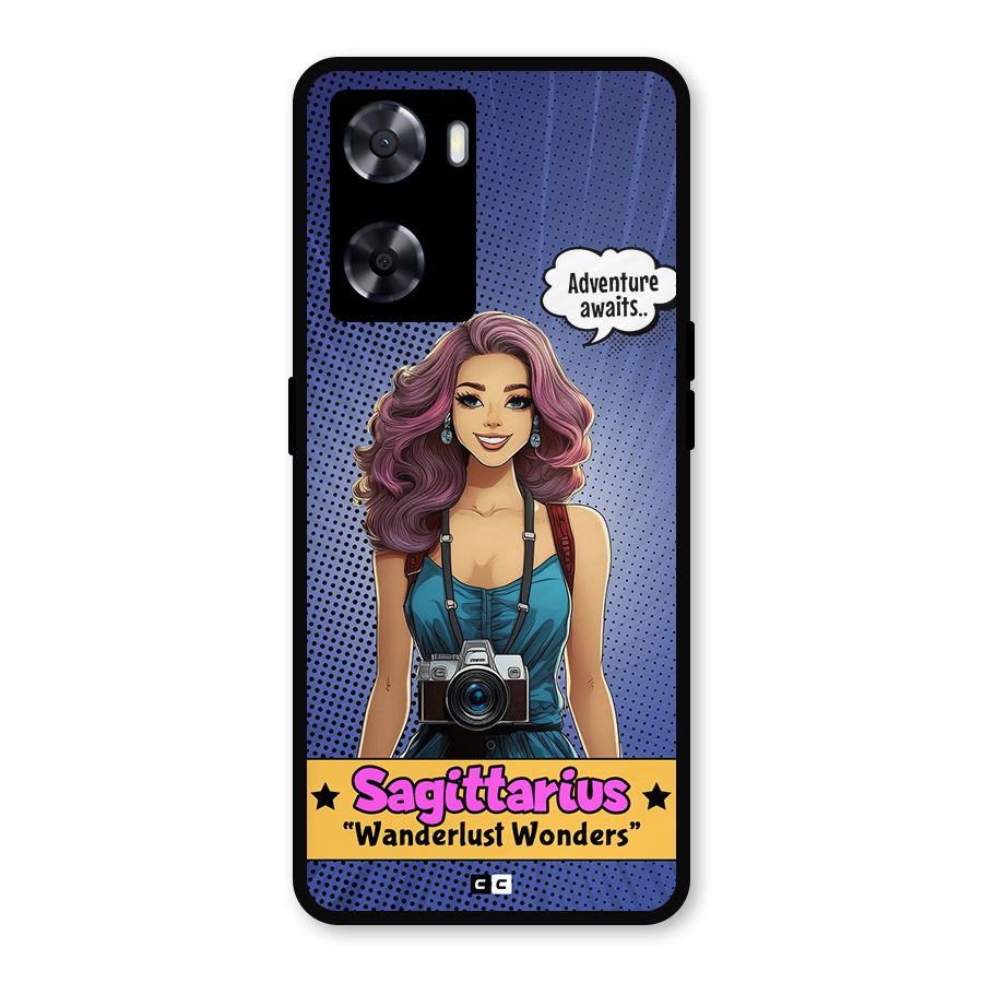 Wonderful Sagittarius Metal Back Case for OnePlus Nord N20 SE