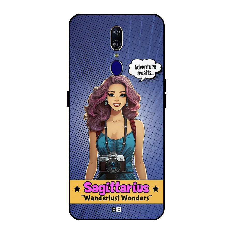 Wonderful Sagittarius Metal Back Case for Oppo F11