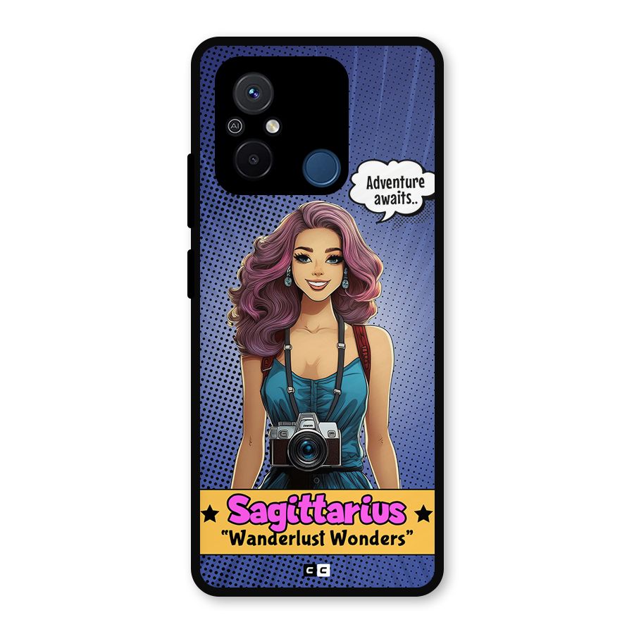 Wonderful Sagittarius Metal Back Case for Poco C55