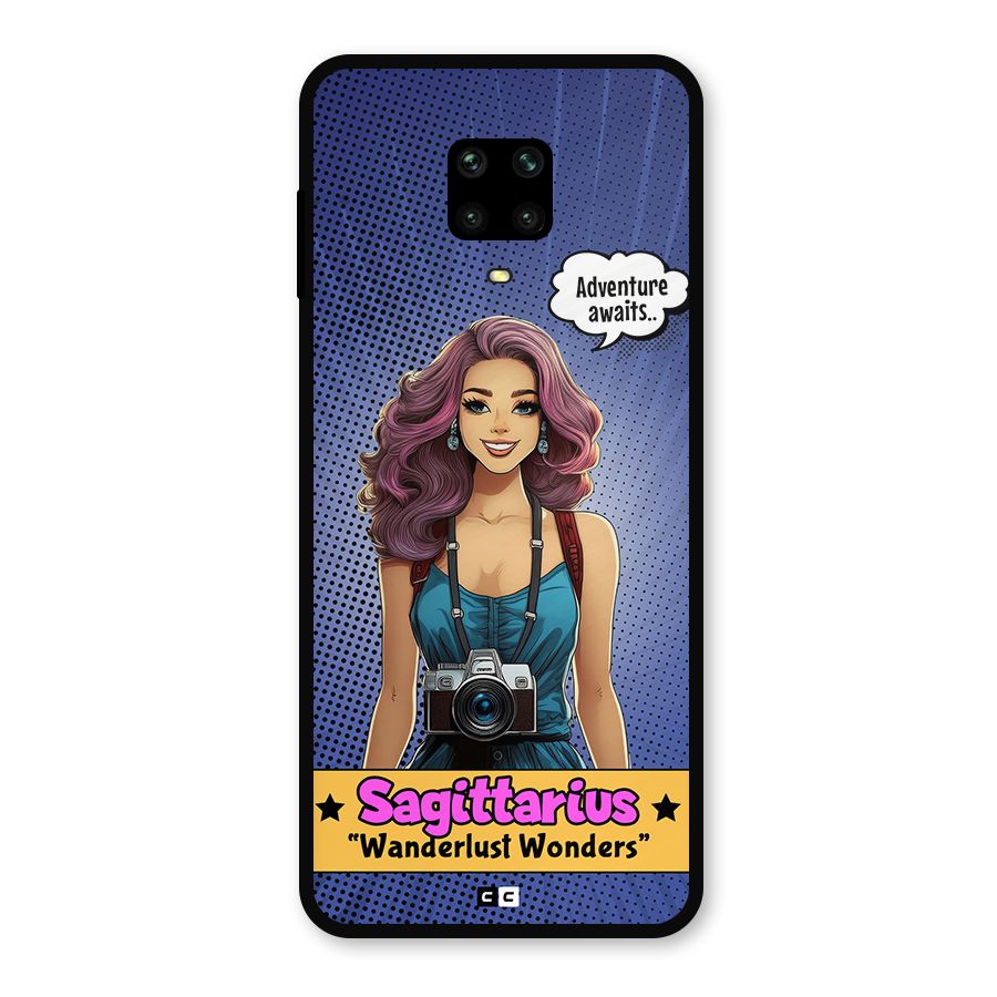 Wonderful Sagittarius Metal Back Case for Poco M2 Pro