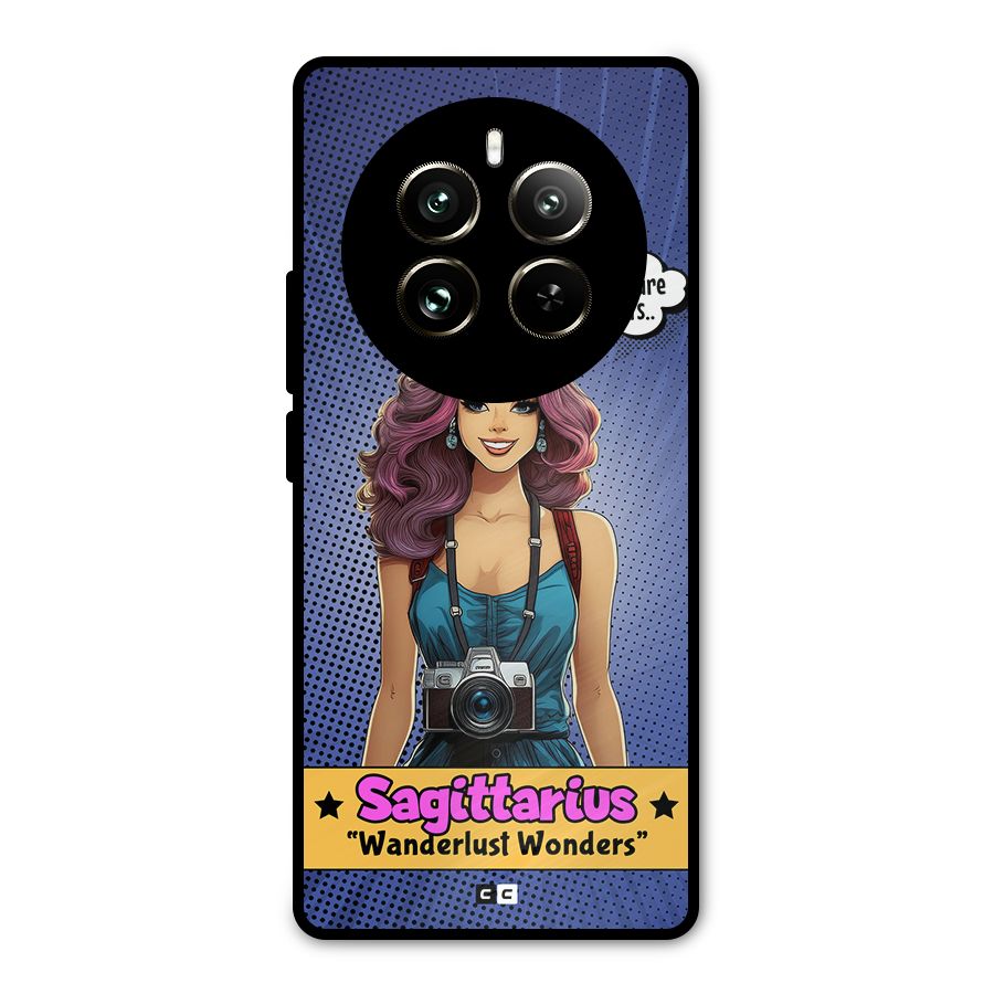 Wonderful Sagittarius Metal Back Case for Realme 12 Pro
