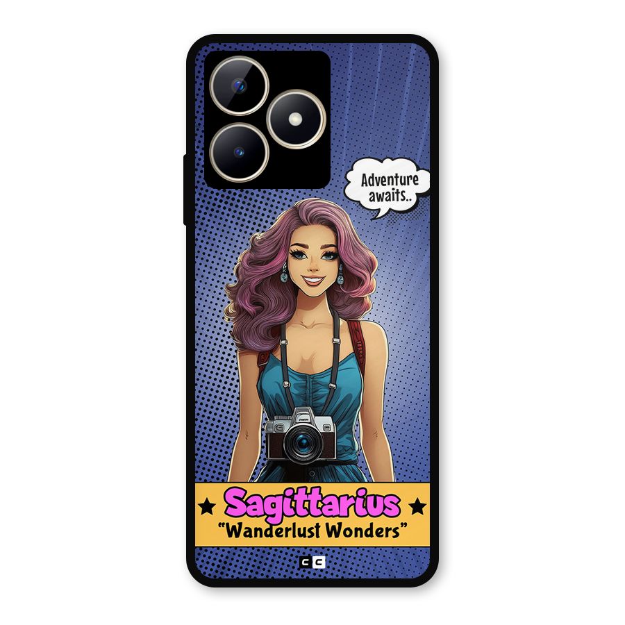 Wonderful Sagittarius Metal Back Case for Realme C53