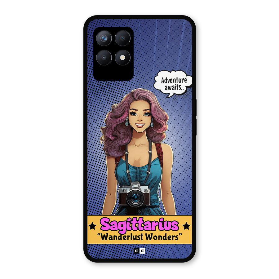Wonderful Sagittarius Metal Back Case for Realme Narzo 50