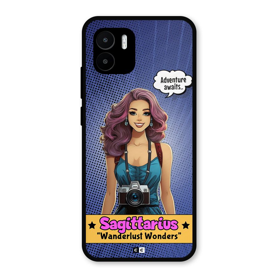 Wonderful Sagittarius Metal Back Case for Redmi A2