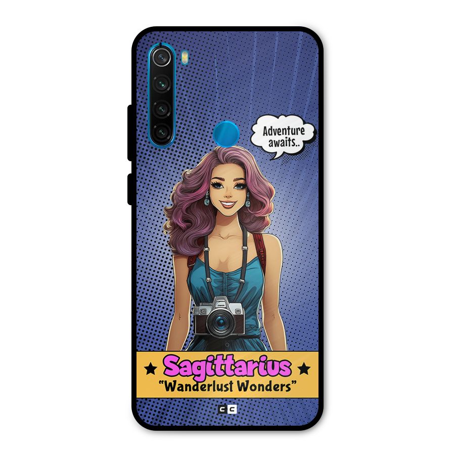 Wonderful Sagittarius Metal Back Case for Redmi Note 8