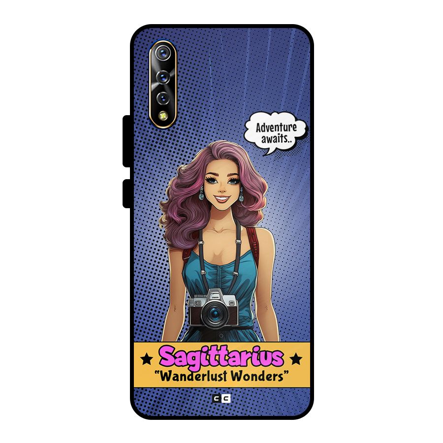 Wonderful Sagittarius Metal Back Case for Vivo S1