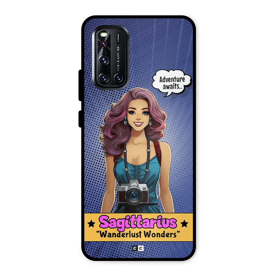 Wonderful Sagittarius Metal Back Case for Vivo V19