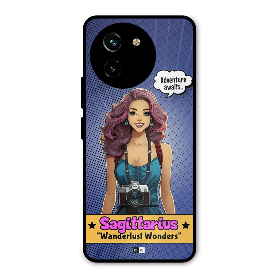 Wonderful Sagittarius Metal Back Case for Vivo Y200i