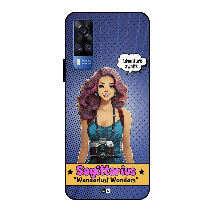 Wonderful Sagittarius Metal Back Case for Vivo Y51