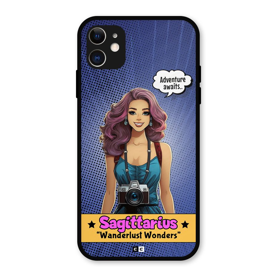 Wonderful Sagittarius Metal Back Case for iPhone 11