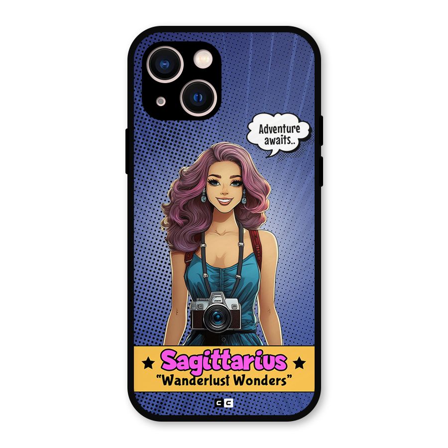 Wonderful Sagittarius Metal Back Case for iPhone 13