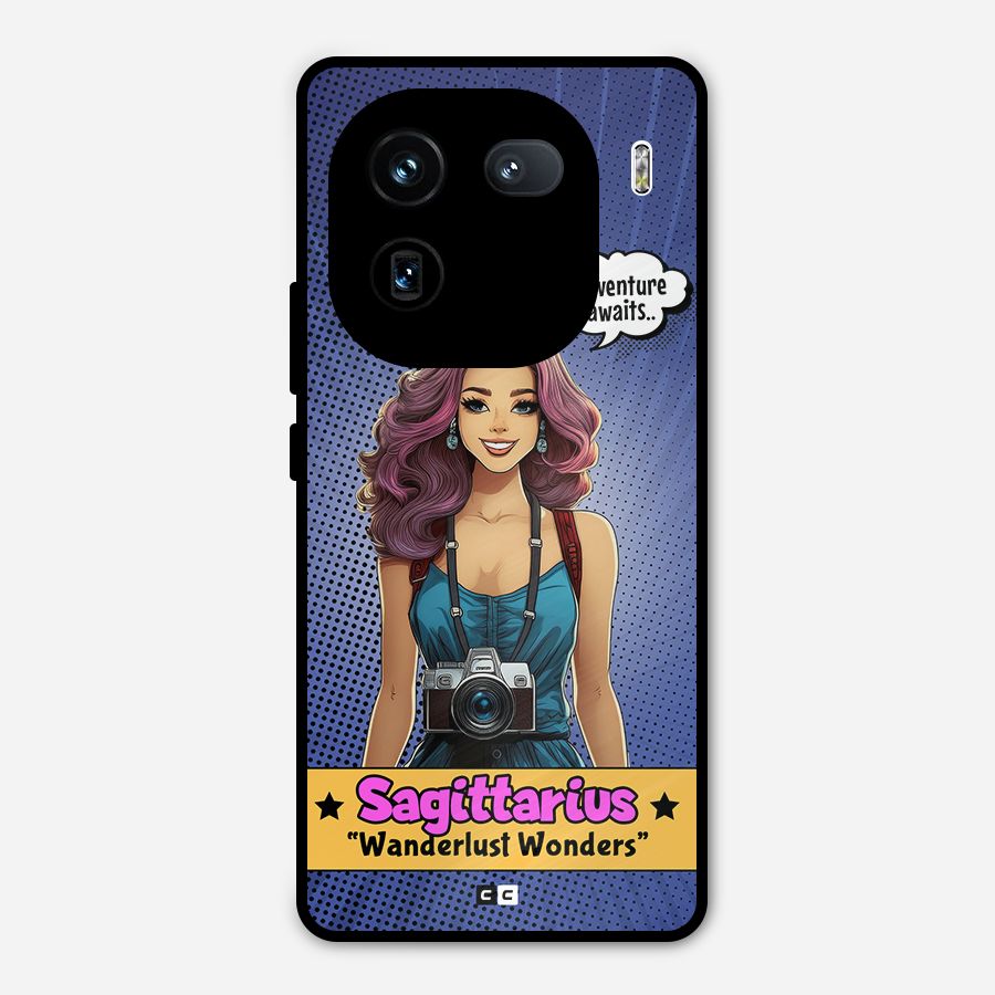 Wonderful Sagittarius Metal Back Case for iQOO 12