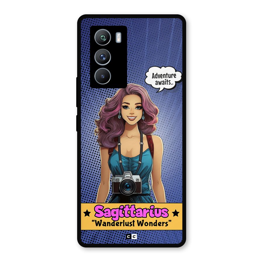 Wonderful Sagittarius Metal Back Case for iQOO 9 SE