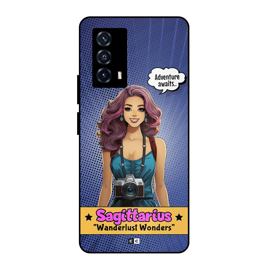 Wonderful Sagittarius Metal Back Case for iQOO Z5