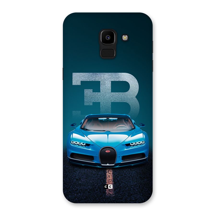Wonderful Supercar Back Case for Galaxy J6