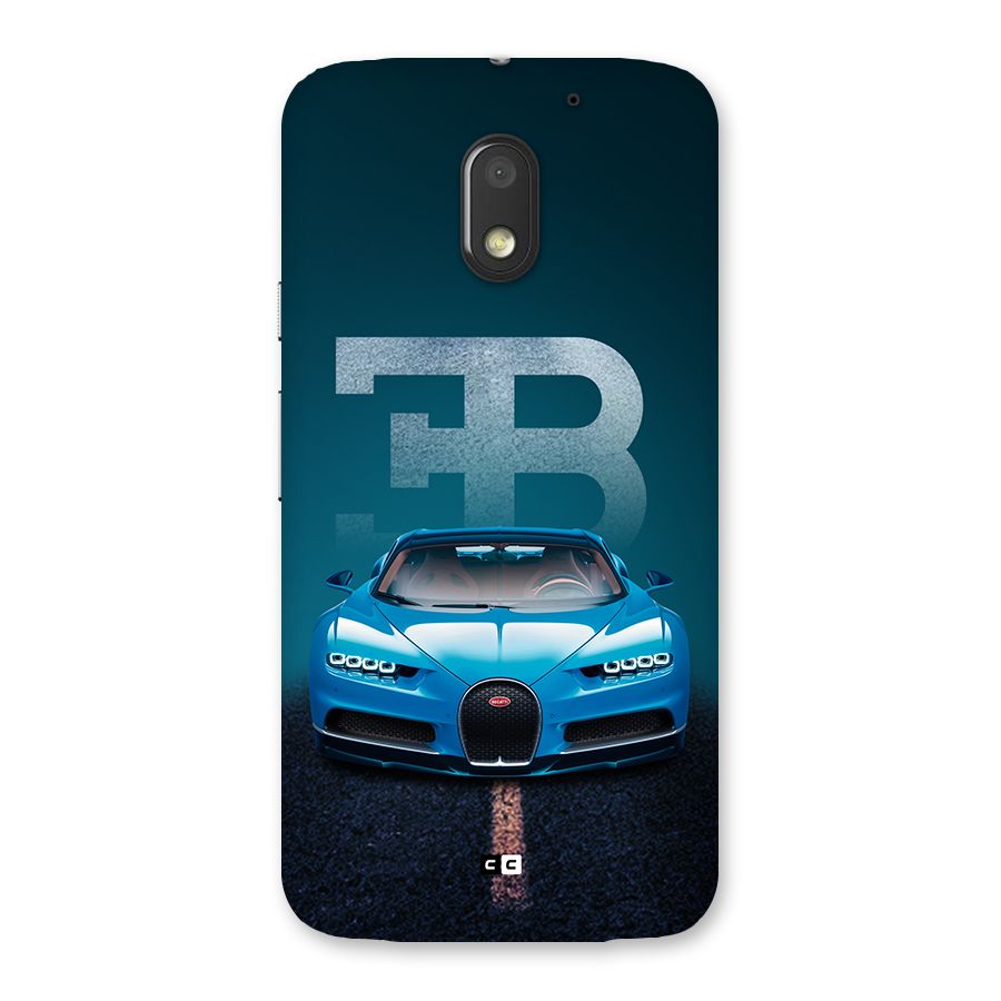 Wonderful Supercar Back Case for Moto E3 Power