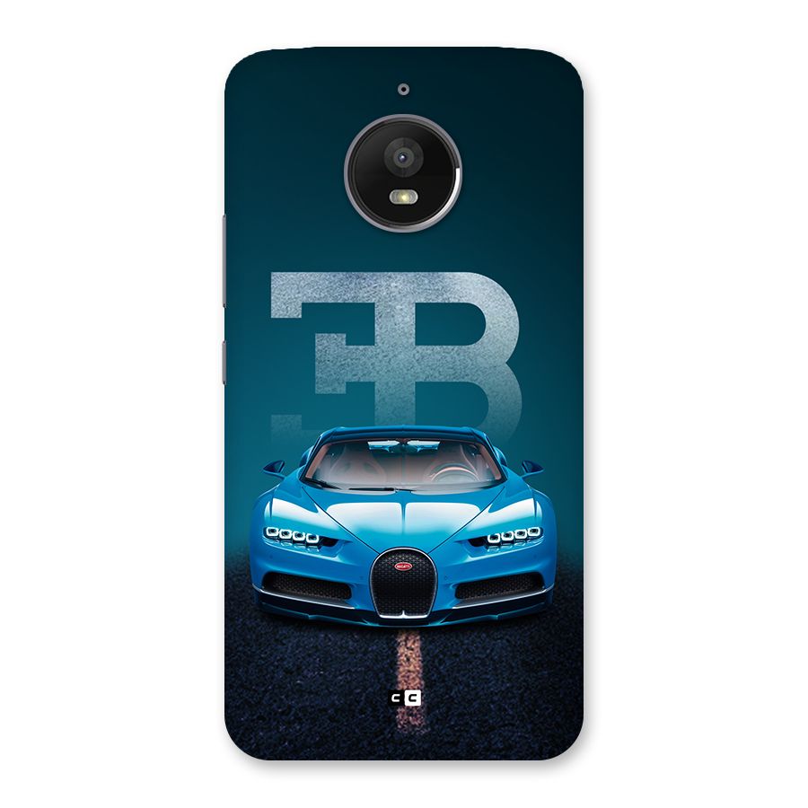 Wonderful Supercar Back Case for Moto E4 Plus