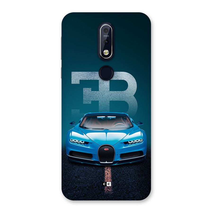 Wonderful Supercar Back Case for Nokia 7.1