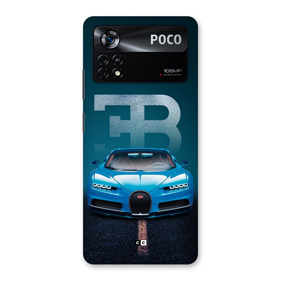 Wonderful Supercar Back Case for Poco X4 Pro 5G