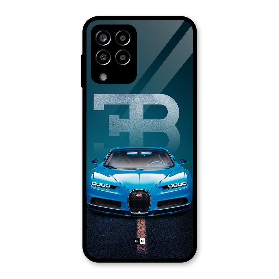 Wonderful Supercar Glass Back Case for Galaxy M33