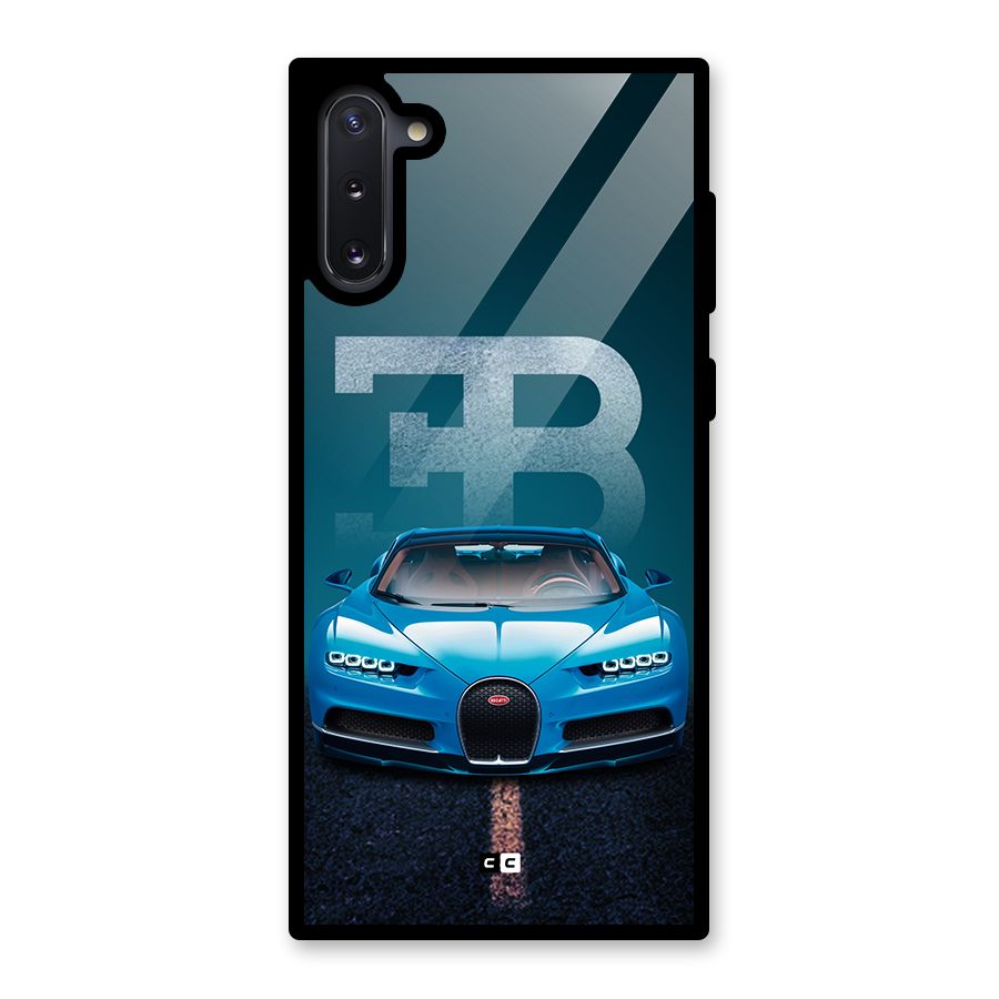 Wonderful Supercar Glass Back Case for Galaxy Note 10