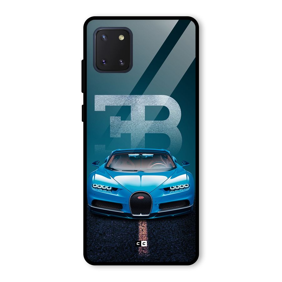 Wonderful Supercar Glass Back Case for Galaxy Note 10 Lite