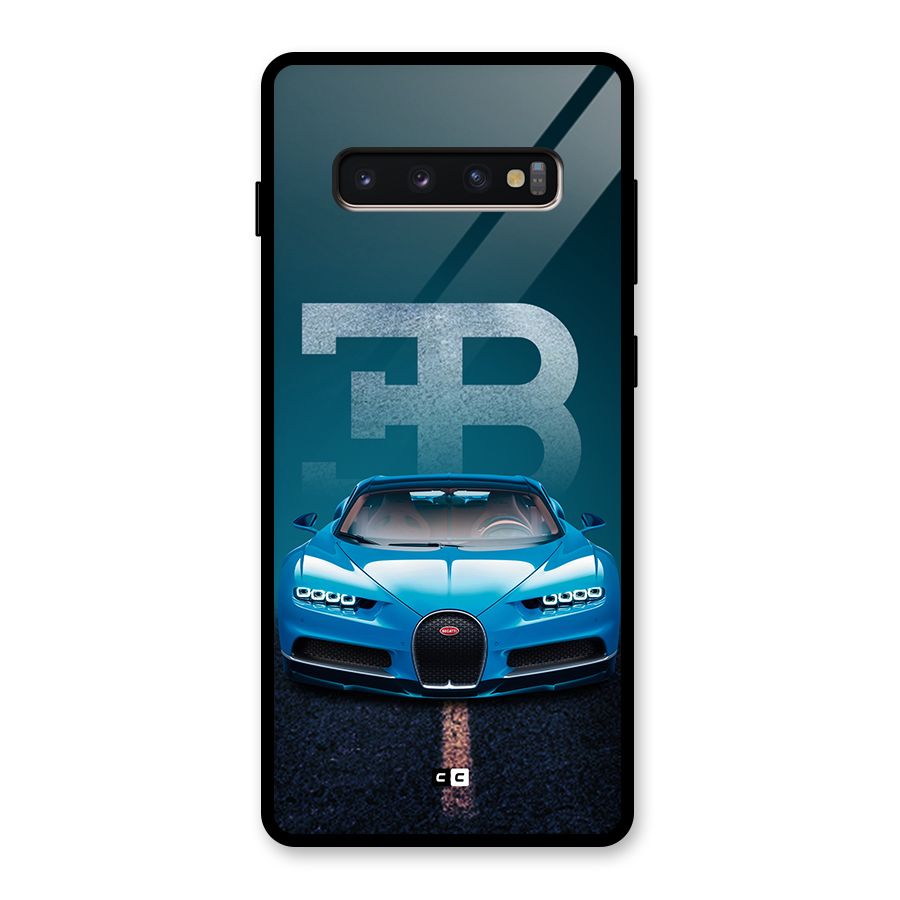 Wonderful Supercar Glass Back Case for Galaxy S10 Plus