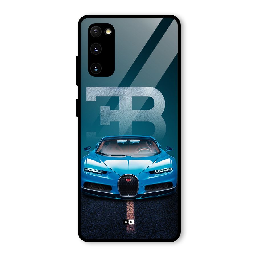 Wonderful Supercar Glass Back Case for Galaxy S20 FE