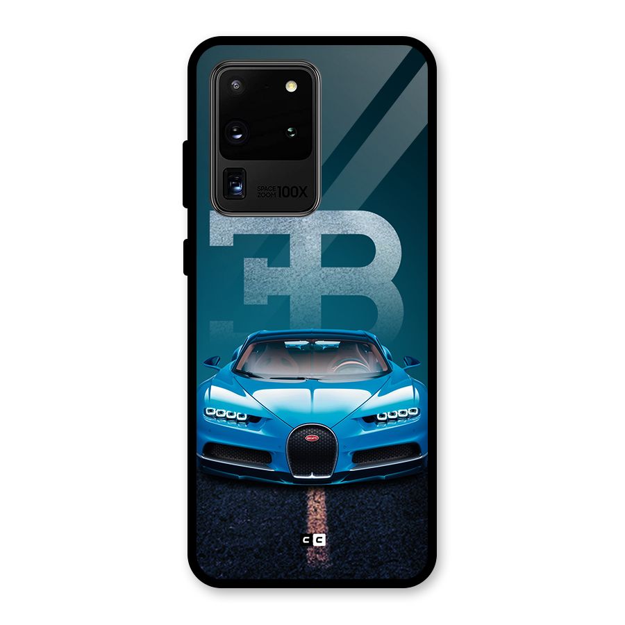 Wonderful Supercar Glass Back Case for Galaxy S20 Ultra
