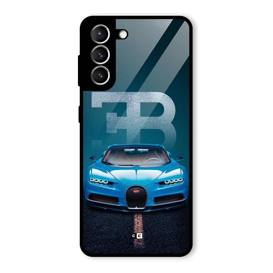 Wonderful Supercar Glass Back Case for Galaxy S21 5G