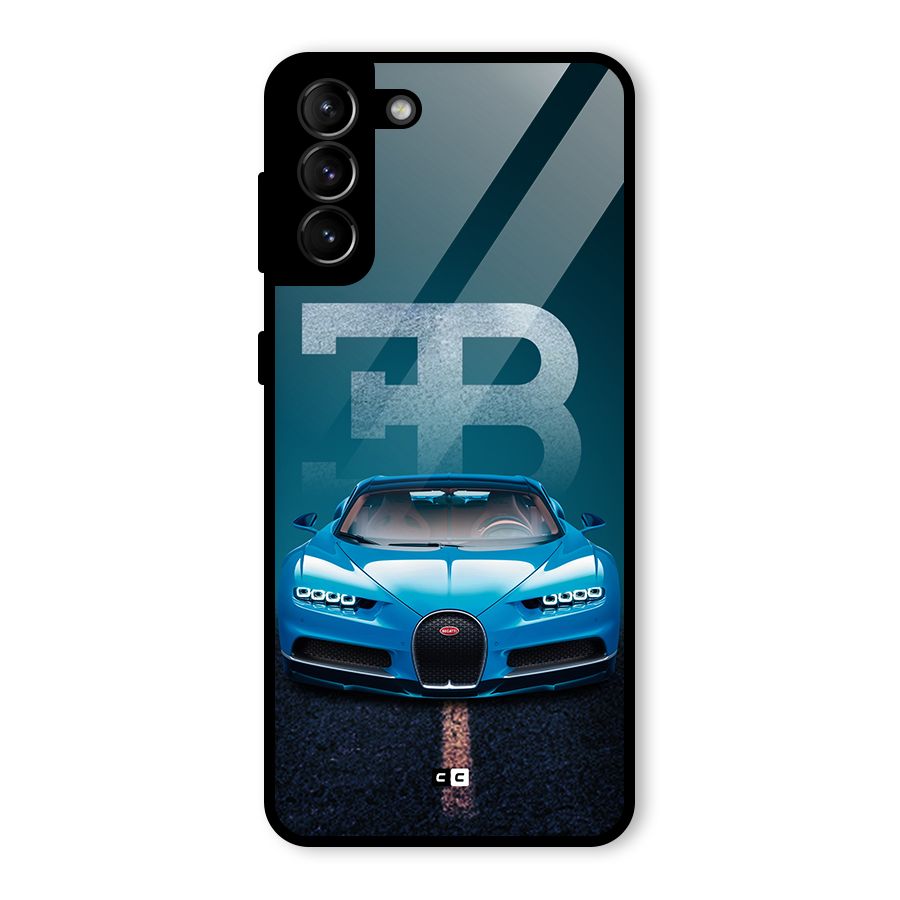 Wonderful Supercar Glass Back Case for Galaxy S21 Plus