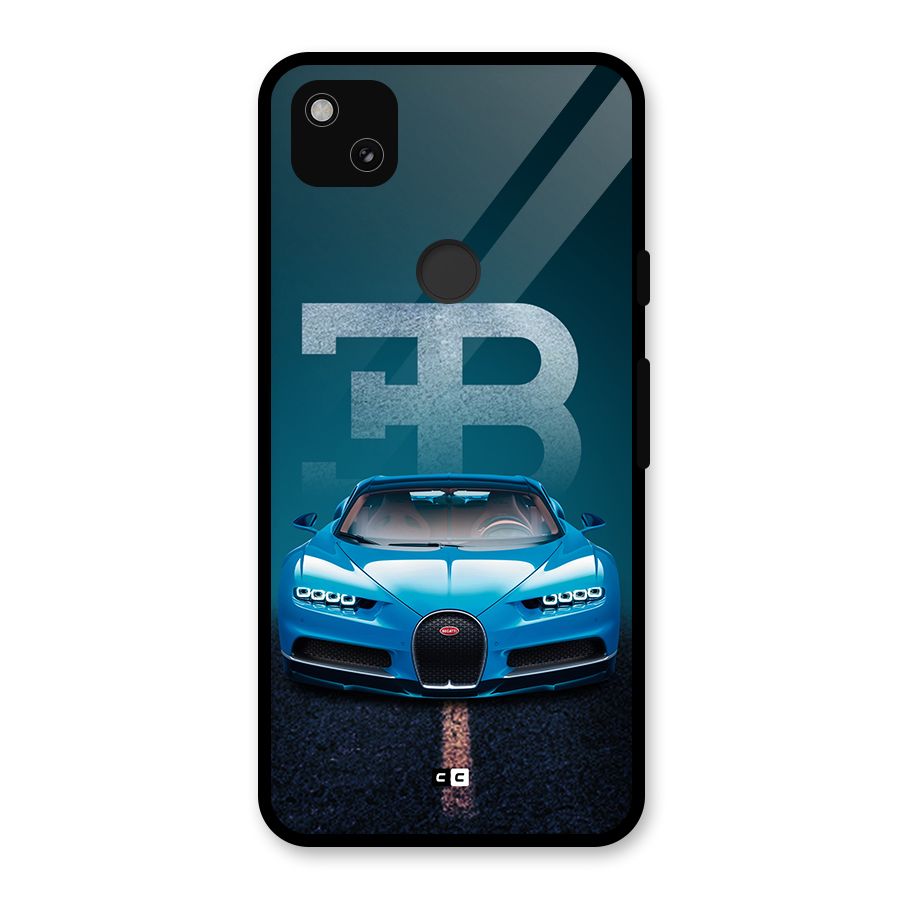 Wonderful Supercar Glass Back Case for Google Pixel 4a