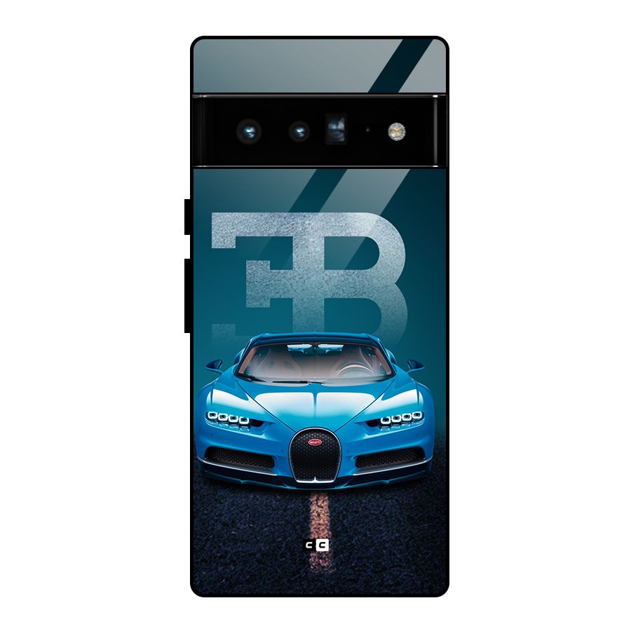 Wonderful Supercar Glass Back Case for Google Pixel 6 Pro