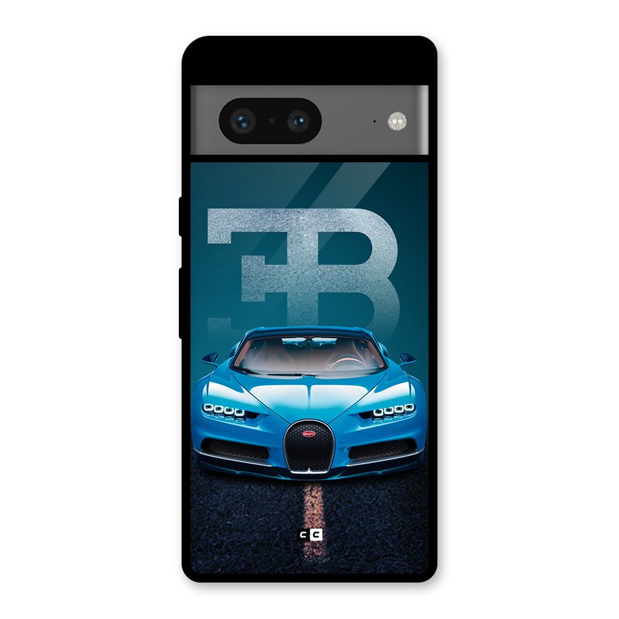 Wonderful Supercar Glass Back Case for Google Pixel 7
