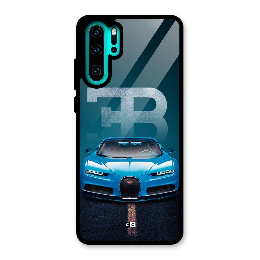 Wonderful Supercar Glass Back Case for Huawei P30 Pro