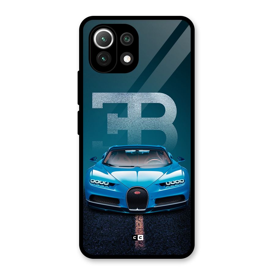 Wonderful Supercar Glass Back Case for Mi 11 Lite NE 5G