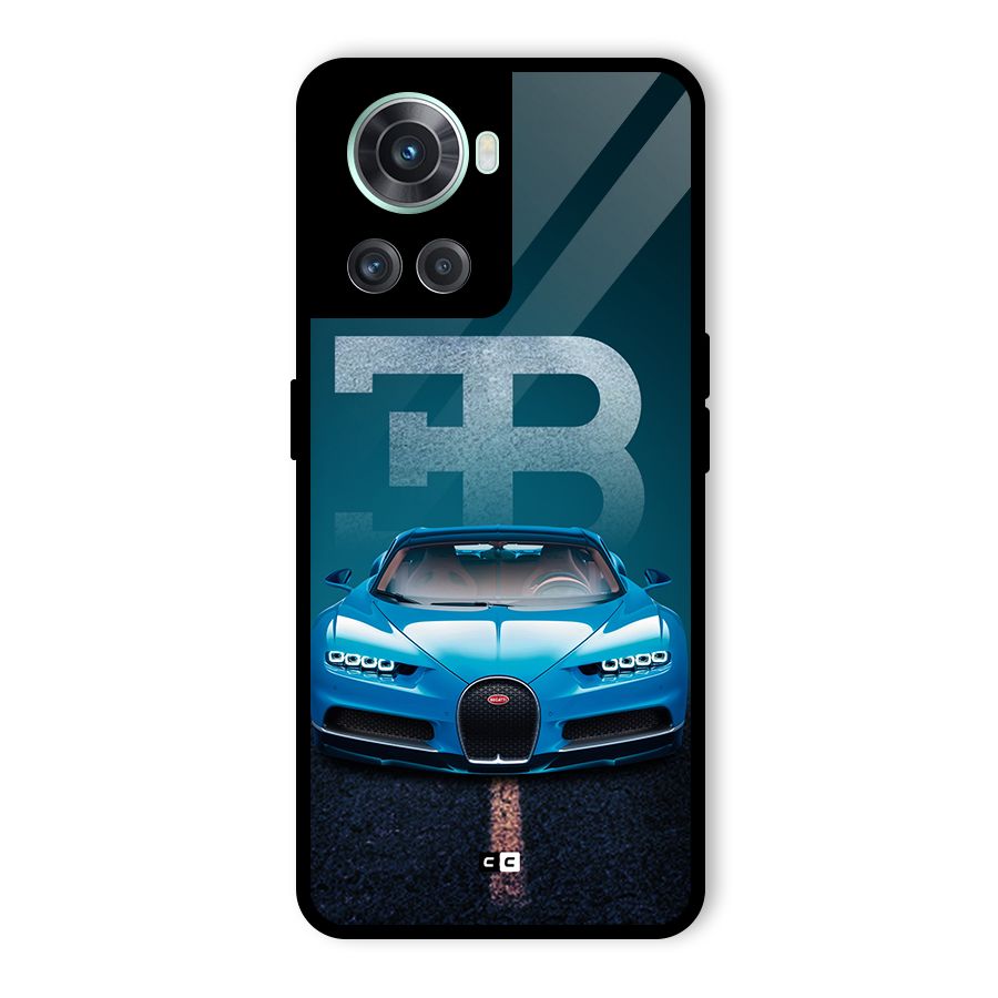 Wonderful Supercar Glass Back Case for OnePlus 10R