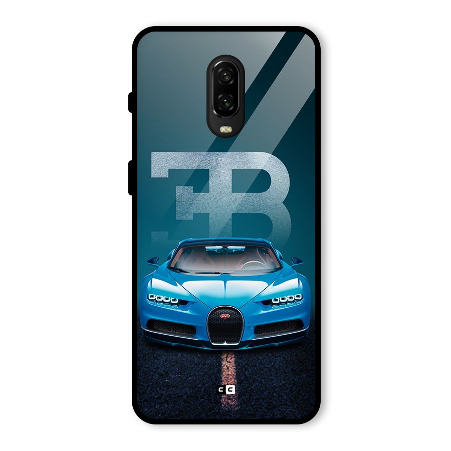 Wonderful Supercar Glass Back Case for OnePlus 6T