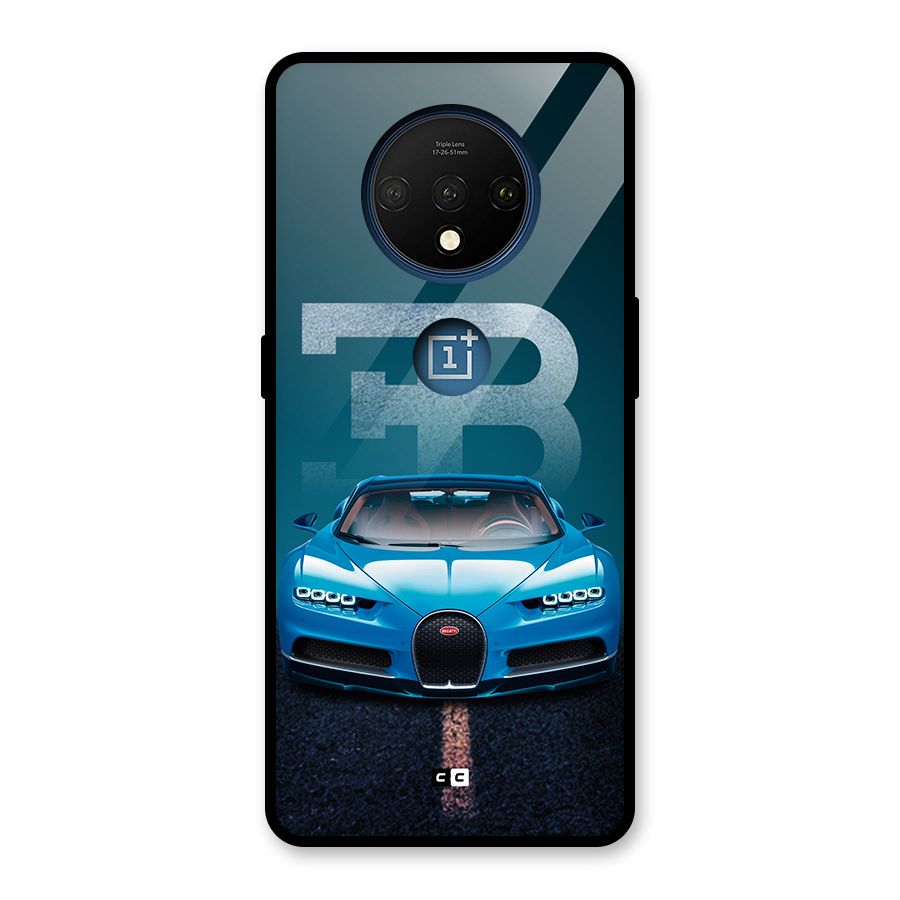 Wonderful Supercar Glass Back Case for OnePlus 7T