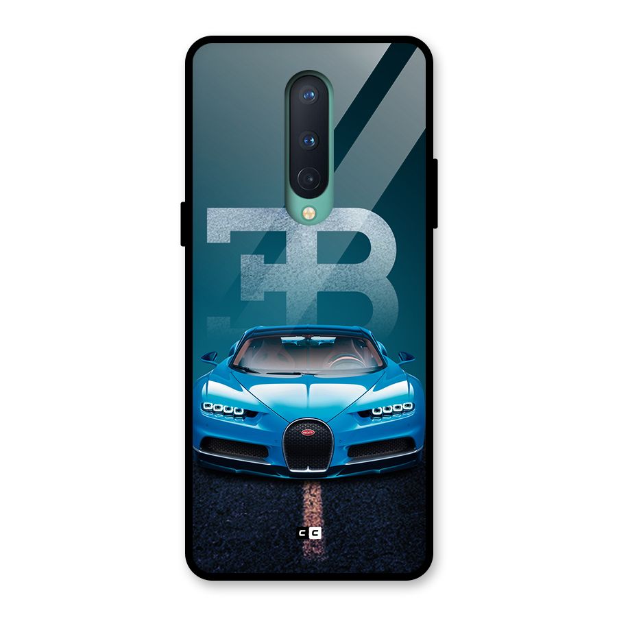 Wonderful Supercar Glass Back Case for OnePlus 8