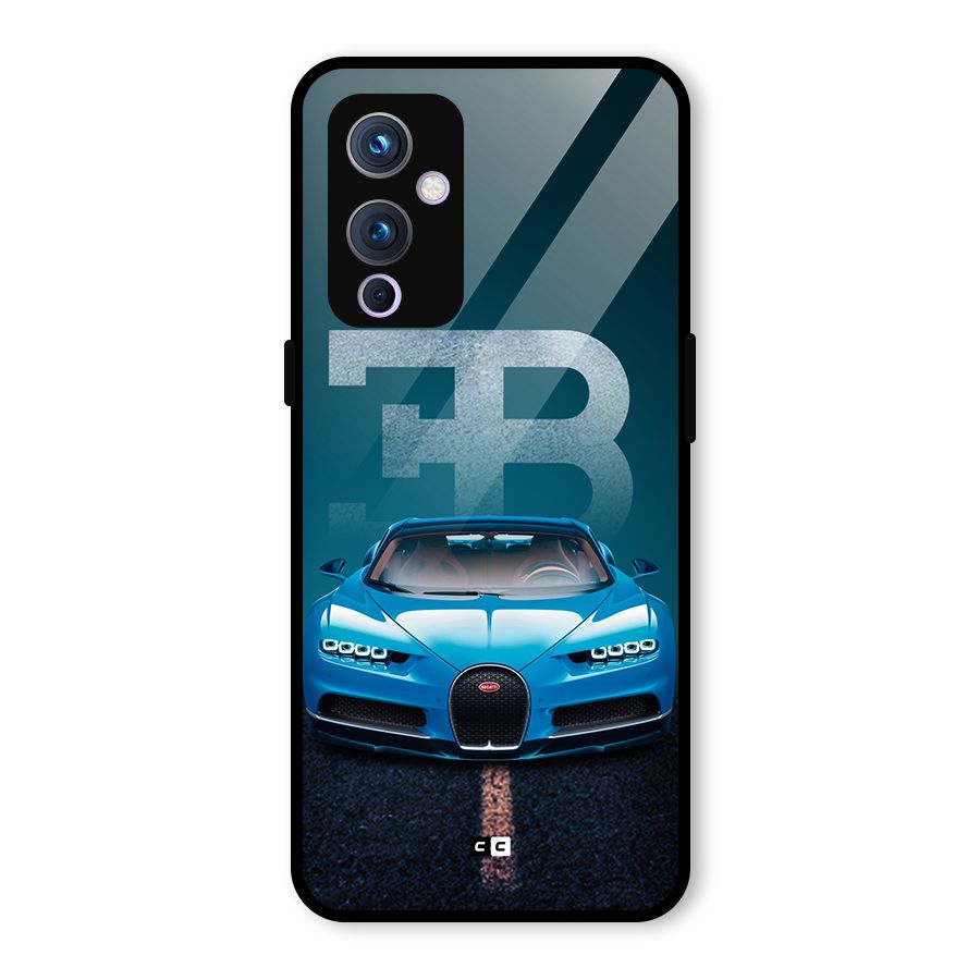 Wonderful Supercar Glass Back Case for OnePlus 9